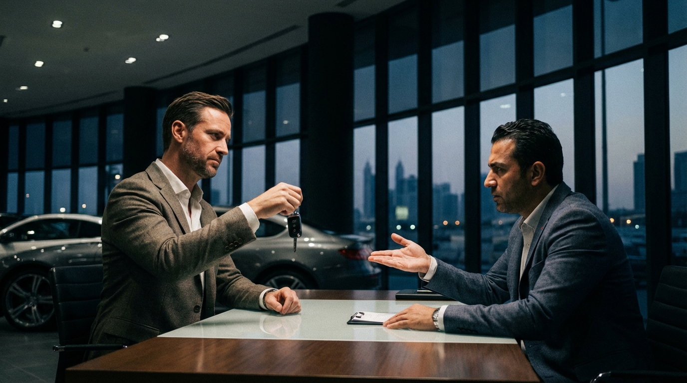 how to sell a car in Dubai