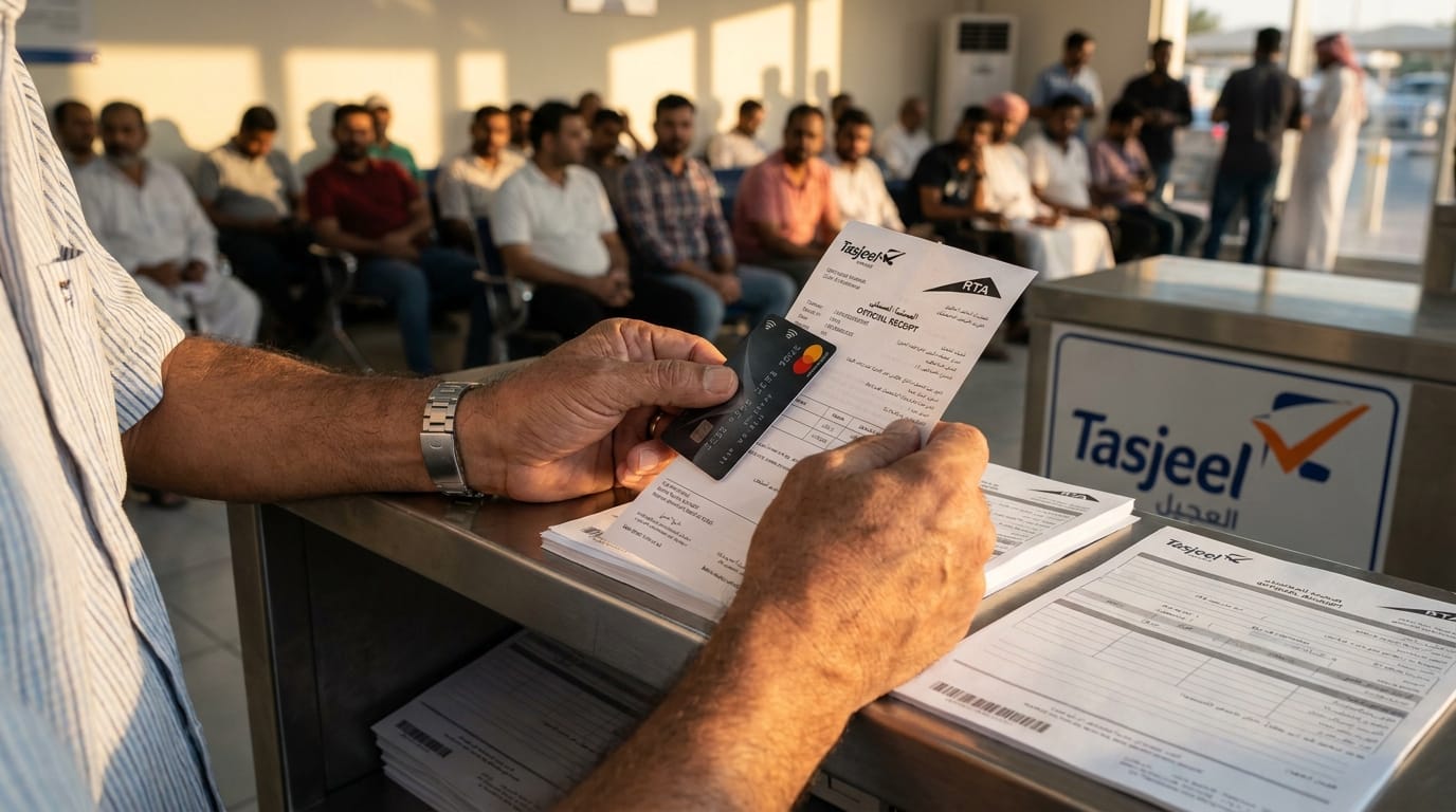 Dubai used car transfer fees