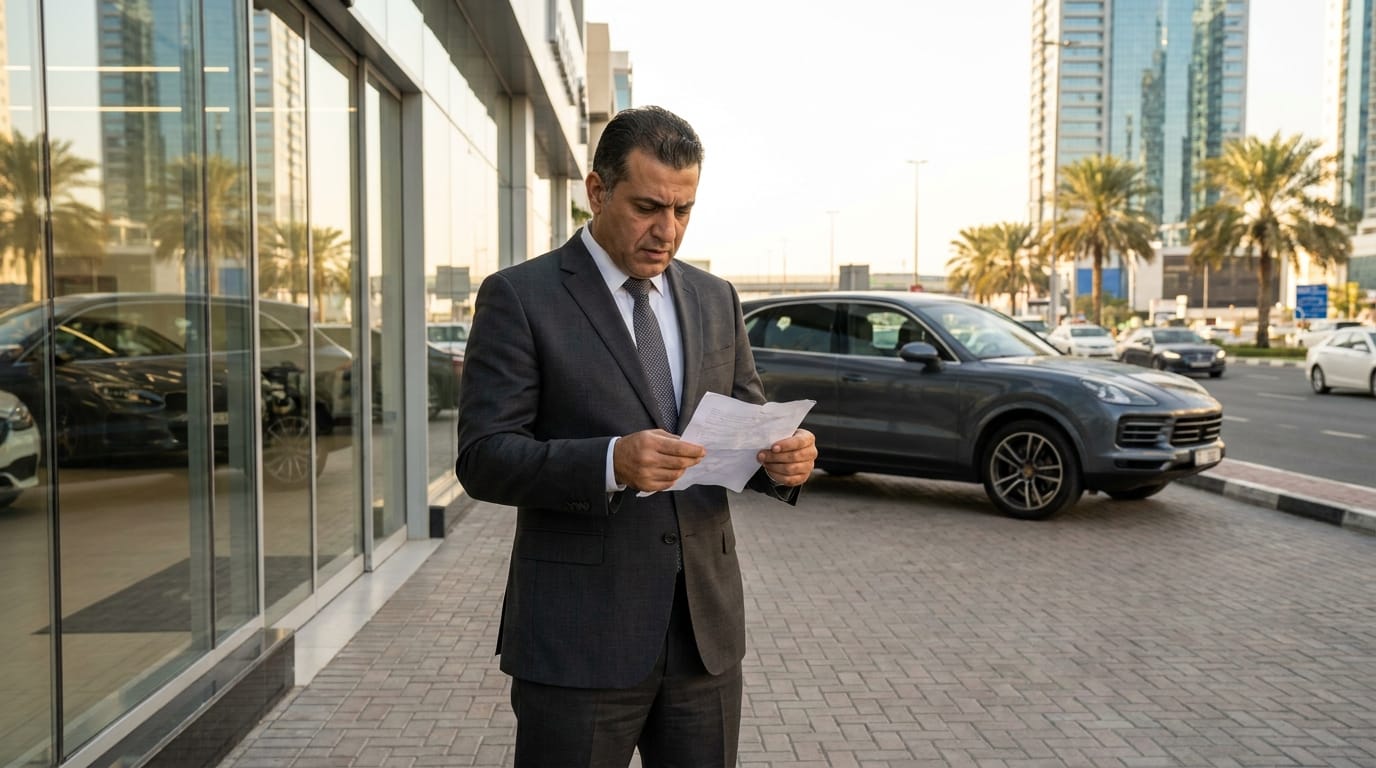 ENBD car loan rejection