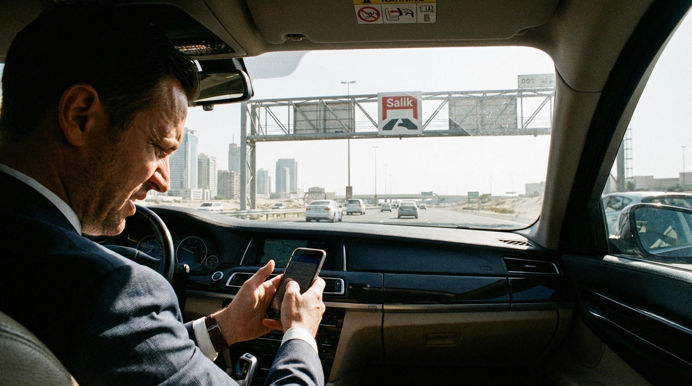 Salik fines in Dubai