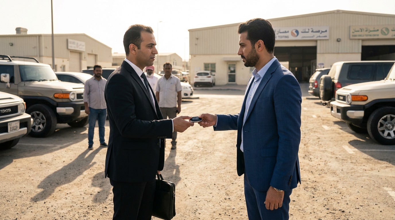 Selling a used car in Dubai
