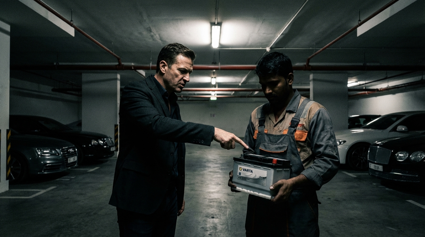 Dubai car battery replacement