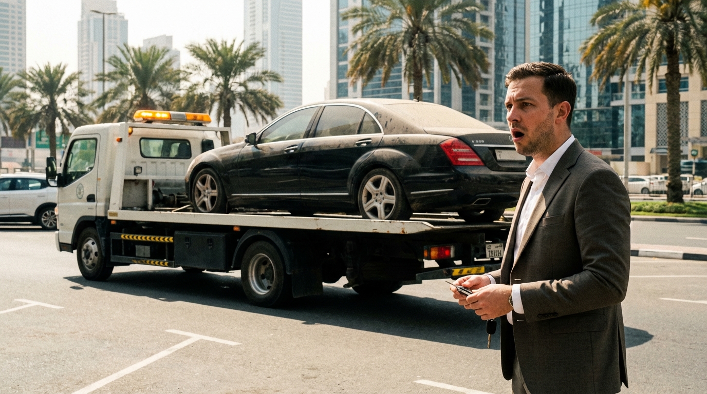 Dubai dirty car fine