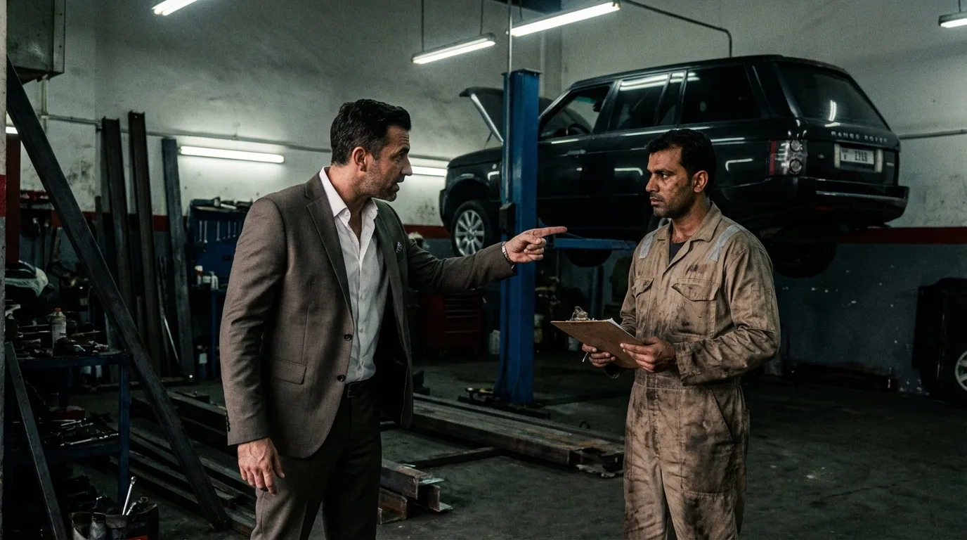 finding a reliable car garage in Dubai