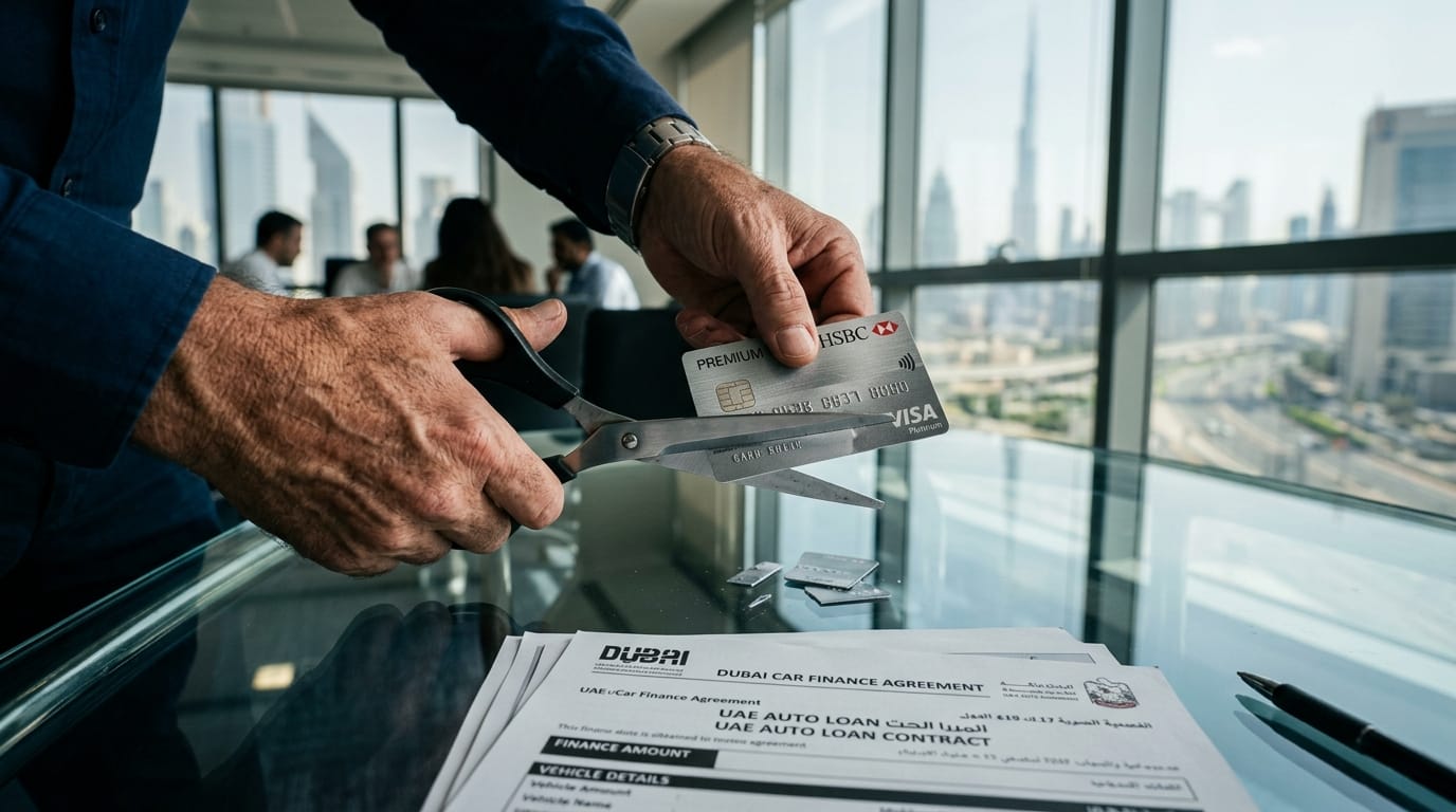 Inactive credit cards Dubai car finance