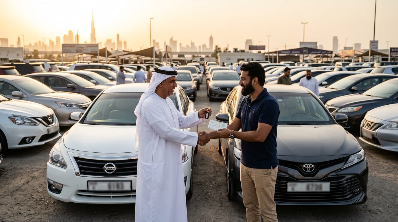 Selling a financed used car before leaving the UAE