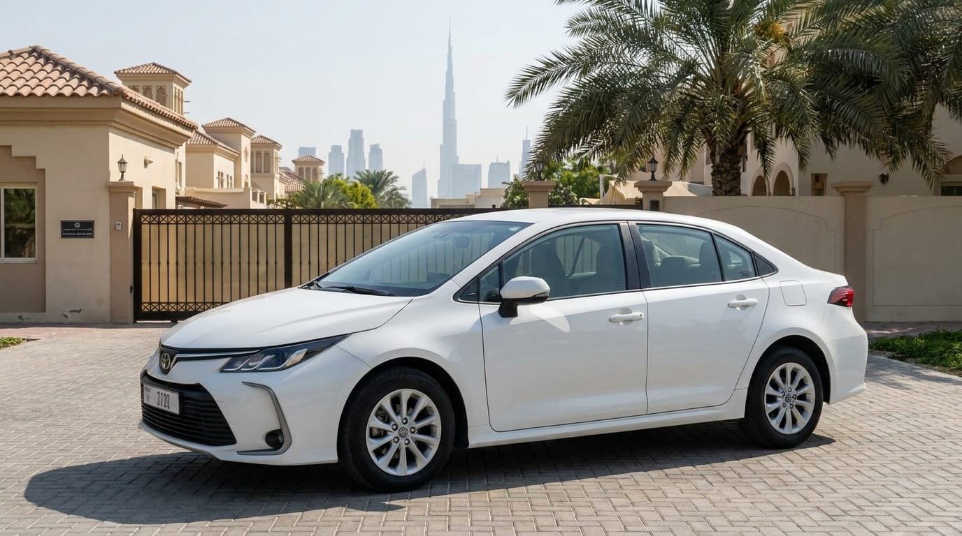 best cars for new expats uae – 2020 Toyota Corolla Dubai