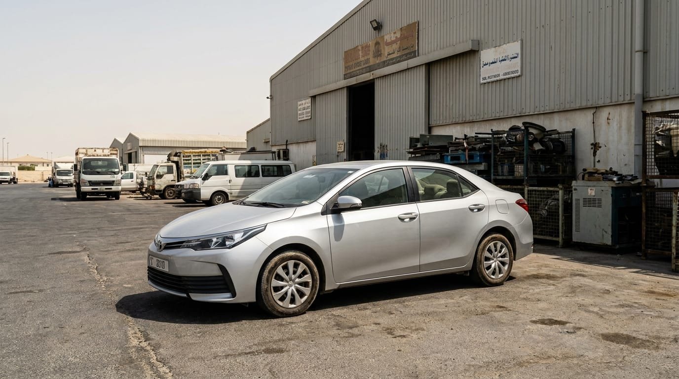 best used cars under 40000 uae toyota corolla sedan dubai 2019