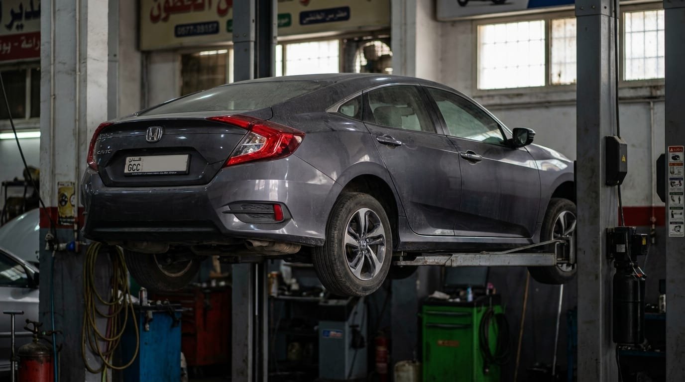 Honda Civic CVT transmission check UAE workshop