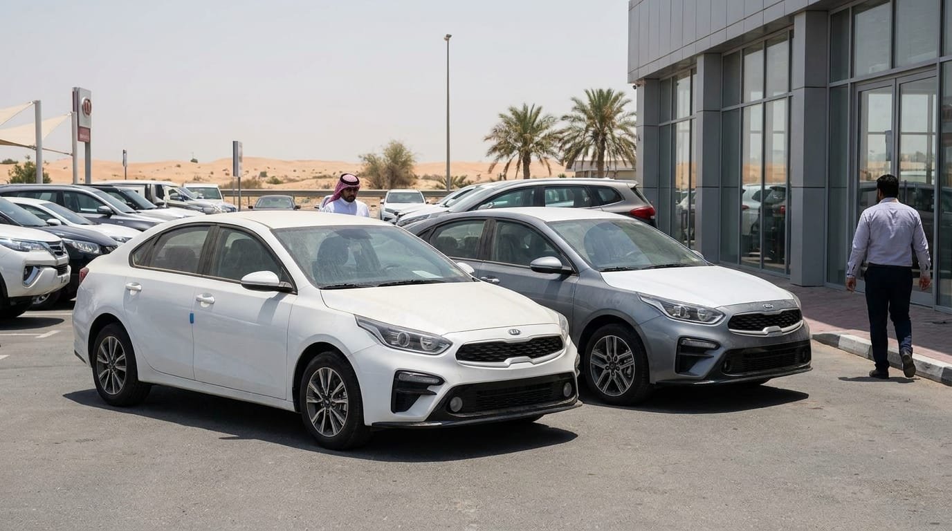 Kia Cerato GCC vs imported comparison UAE