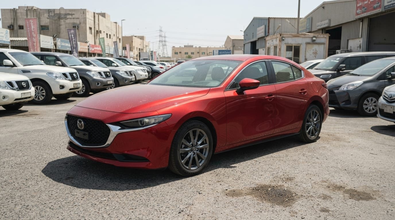 mazda 3 gcc vs imported uae comparison at a Dubai dealership
