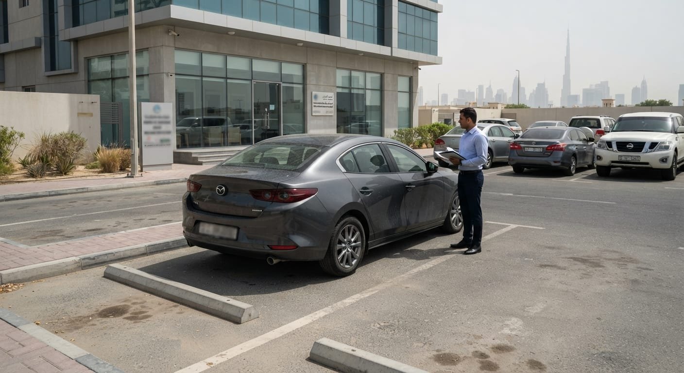 mazda 3 insurance cost uae comparison at a Dubai insurance office