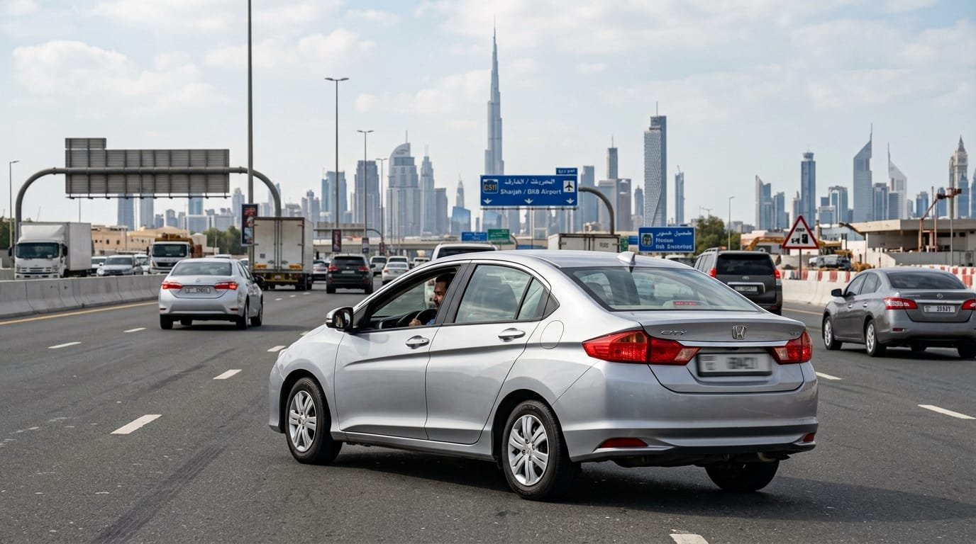 used car owner UAE expat checklist maintenance Sharjah Dubai commuter