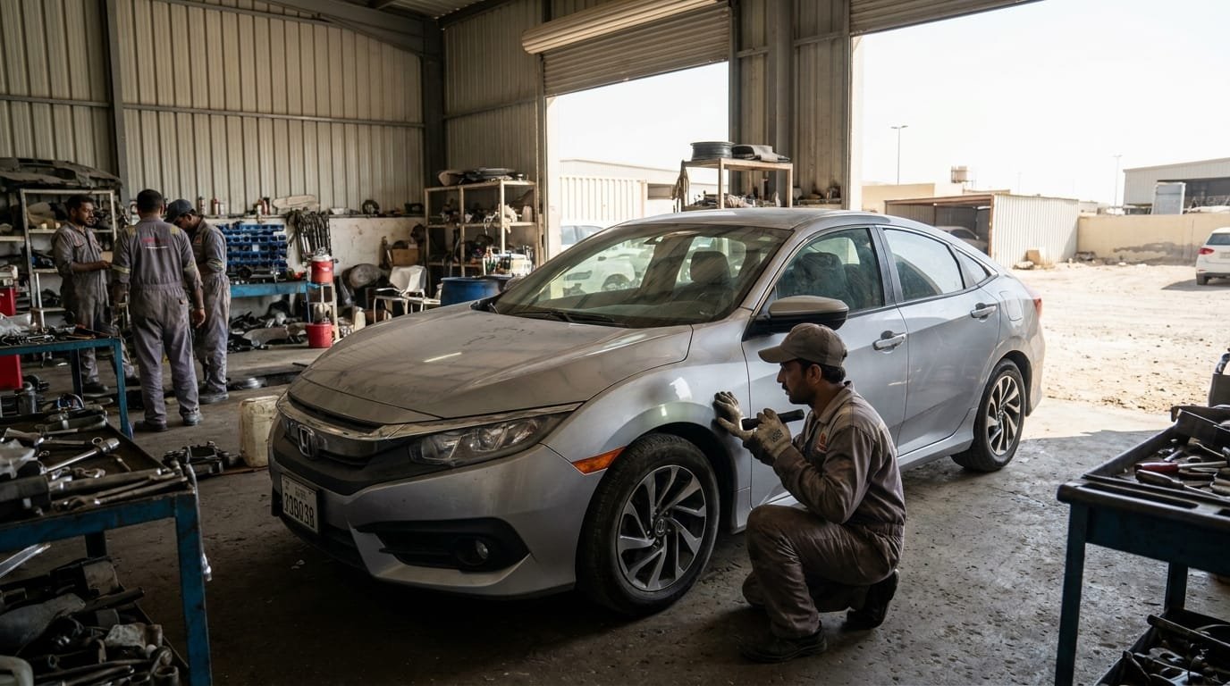 used honda civic uae insurance value inspection
