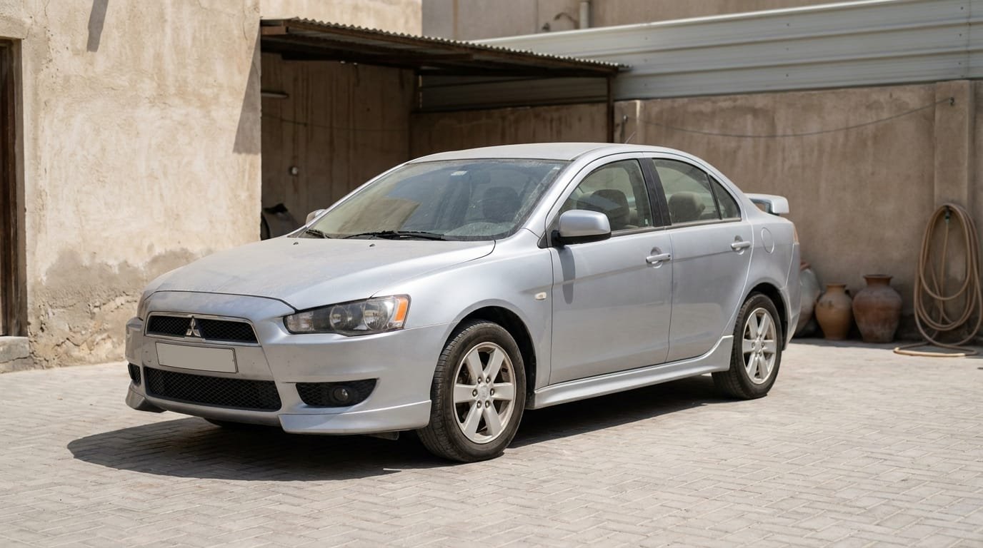 used Mitsubishi Lancer listing photo Dubai marketplace