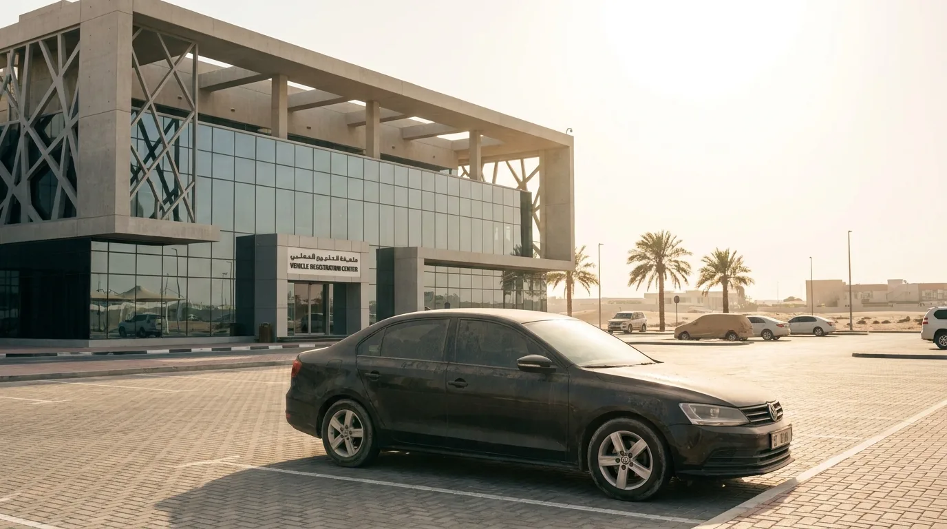  RTA vehicle registration centre for imported used cars in Dubai