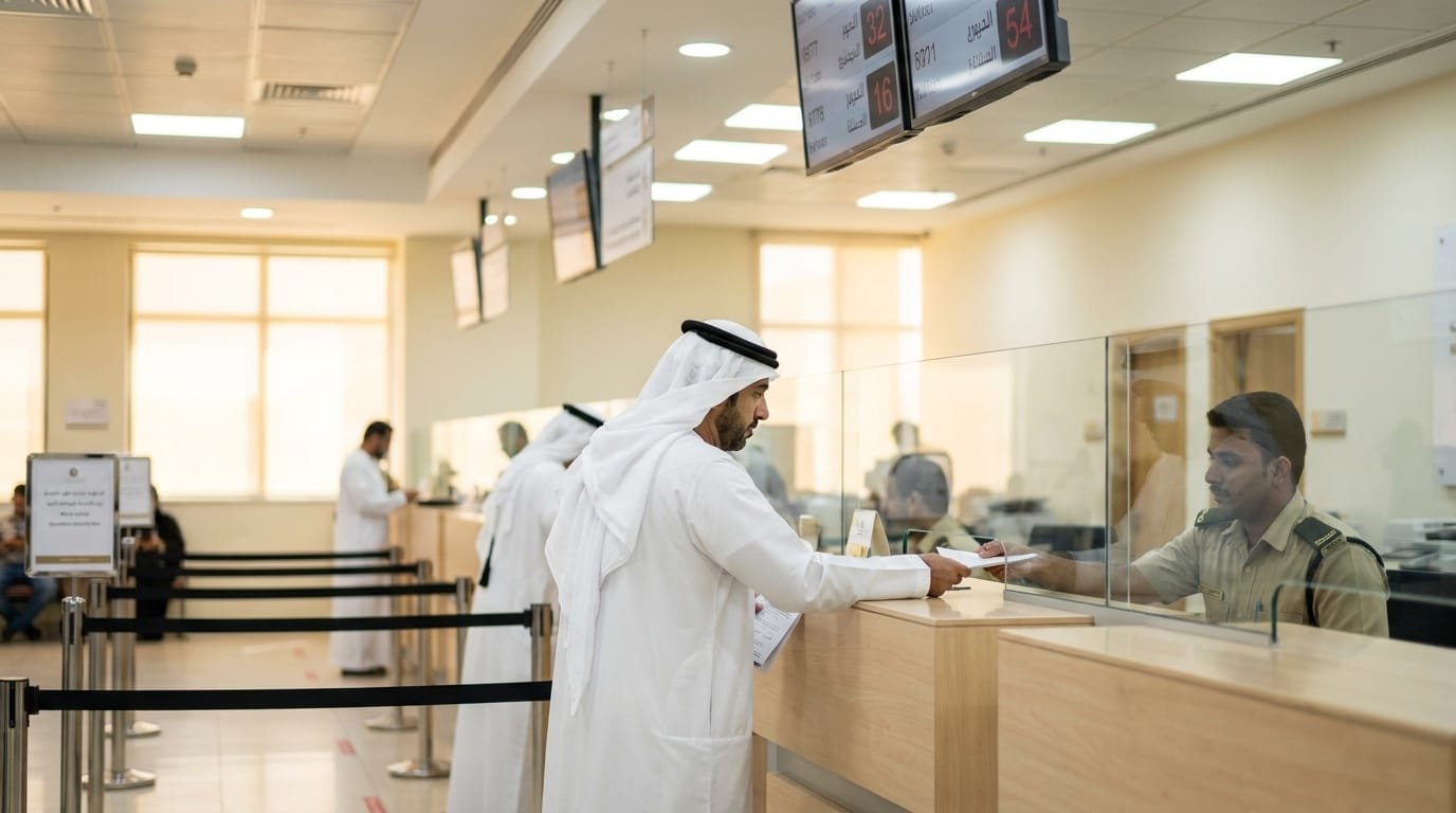 foreign driving licence conversion uae countries at an RTA customer happiness centre