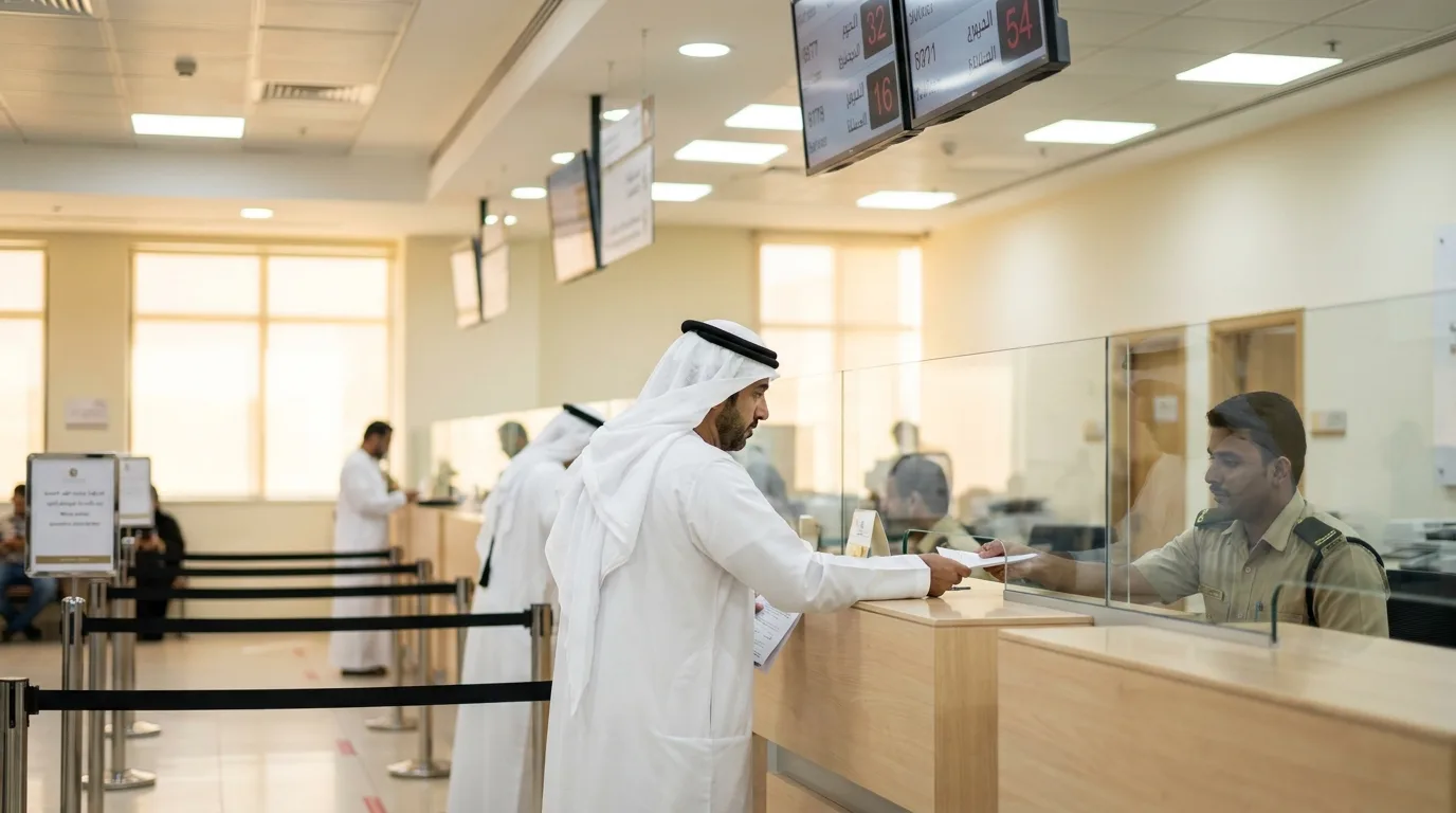 foreign driving licence conversion uae countries at an RTA customer happiness centre