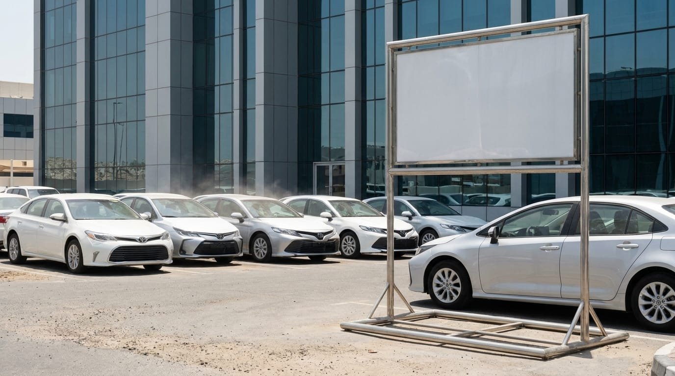 Dubai dealership new car promotion comparison