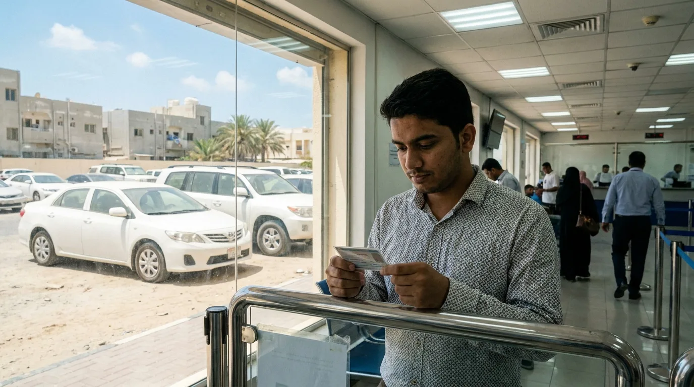 New driver probation period uae licence check at RTA service centre