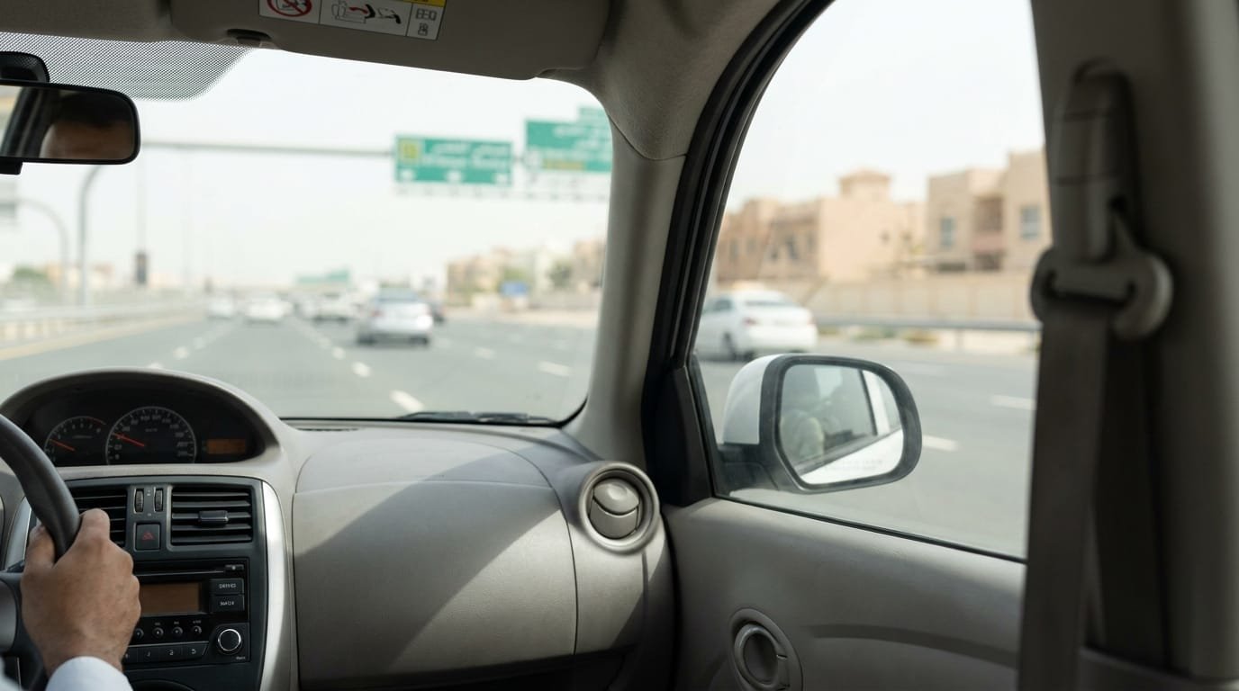 uae driving test failure common reasons road test in Dubai