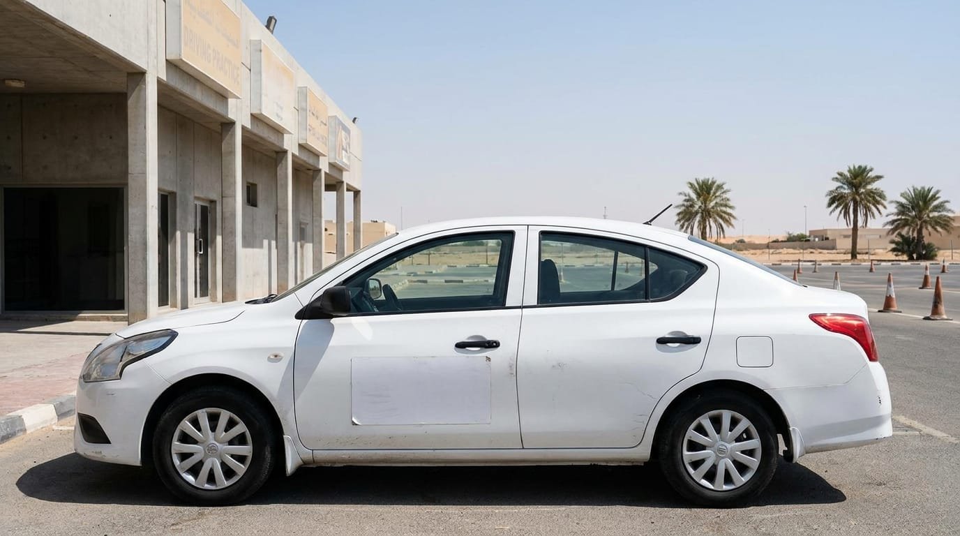 driving institute training session after failed UAE road test