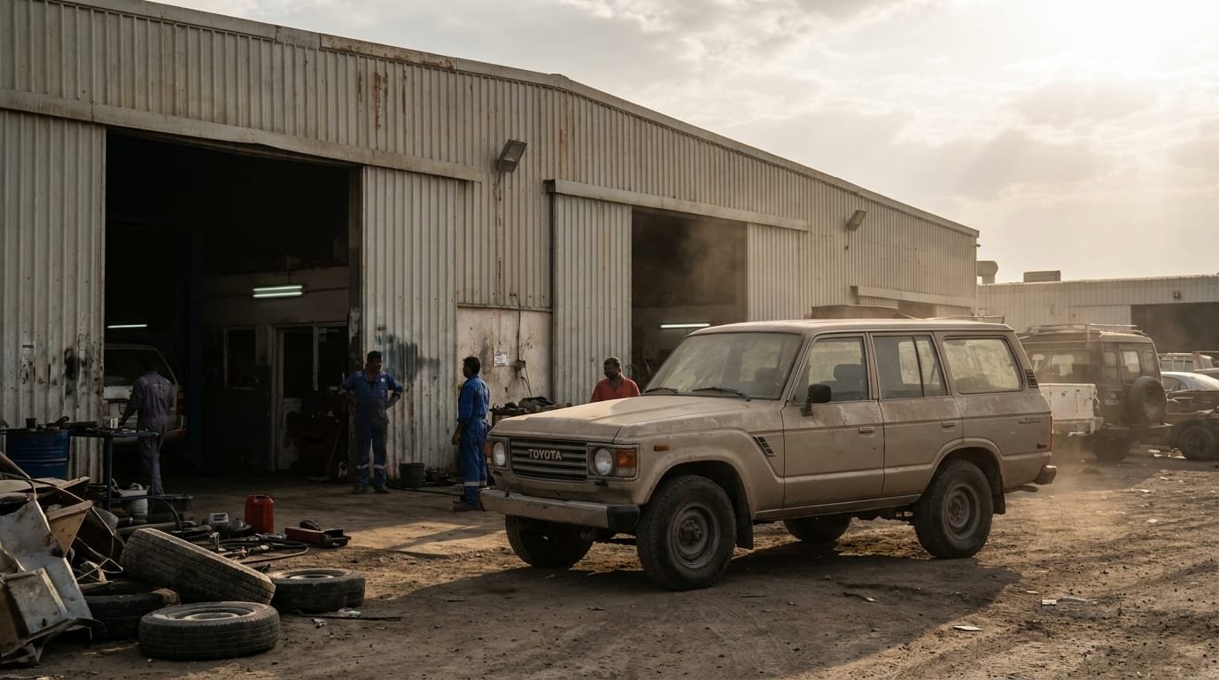 Used SUV workshop check UAE Al Quoz