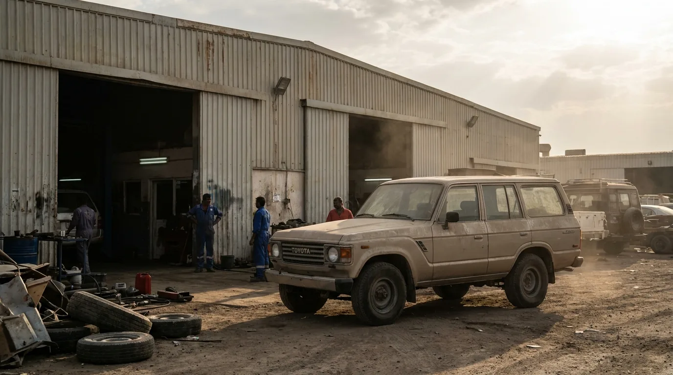 Used SUV workshop check UAE Al Quoz
